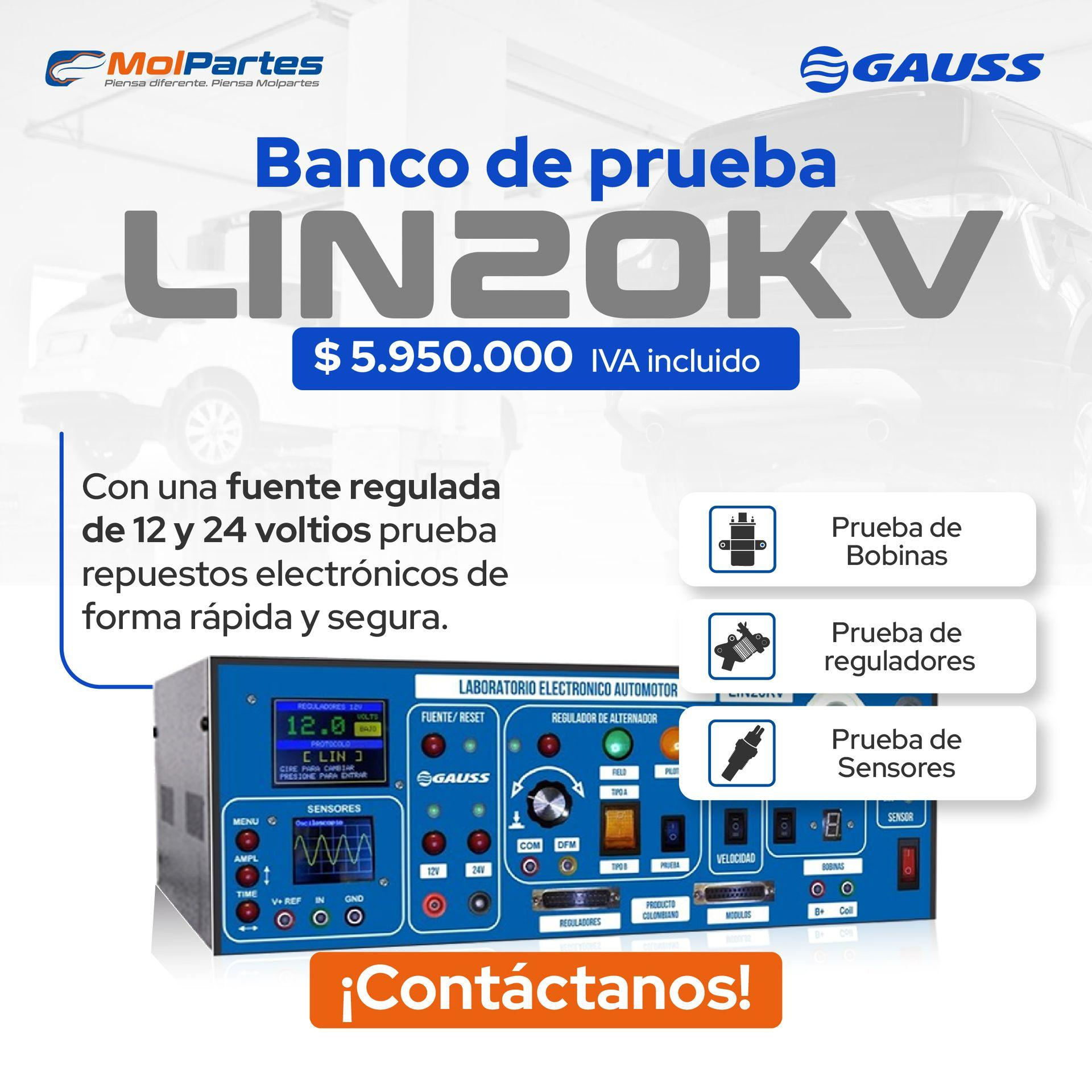 Promocion Banco de prueba LIN20KV