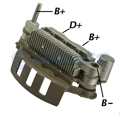 RECTIFICADOR MITSUBISHI MAZDA 140AMP 8X50A 85MM TIPO MITSUBISHI