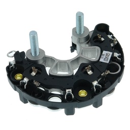 [07GA1433] RECTIFICADOR VOLVO FH 01-06 NH 12 B12 B01 B10M B12M 150AMP M8 6X50AMP AVALANCHE (ZENER) CONEX TRIANGULO TIPO BOSCH F00M133346