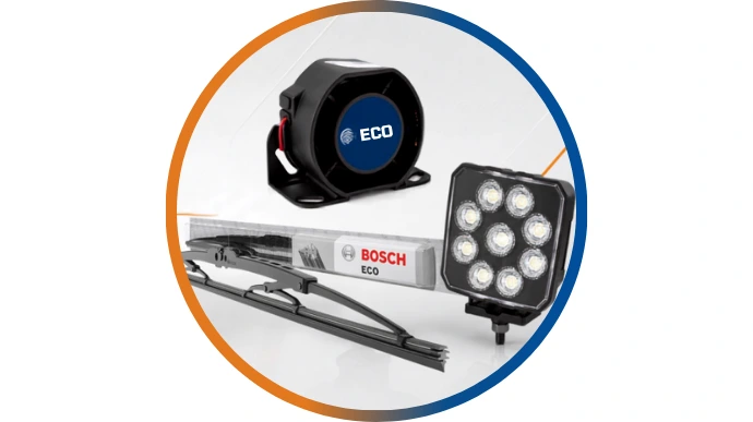 Accesorios automotrices: bombillos, pitos y plumillas disponibles en Molpartes