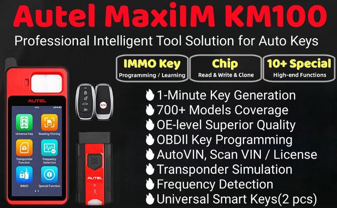 AUTEL KM100 TABLETA DE DIAGNÓSTICO COLOMBIA