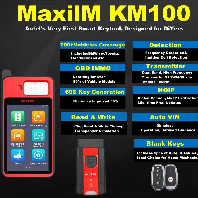 AUTEL KM100 TABLETA DE DIAGNÓSTICO COLOMBIA