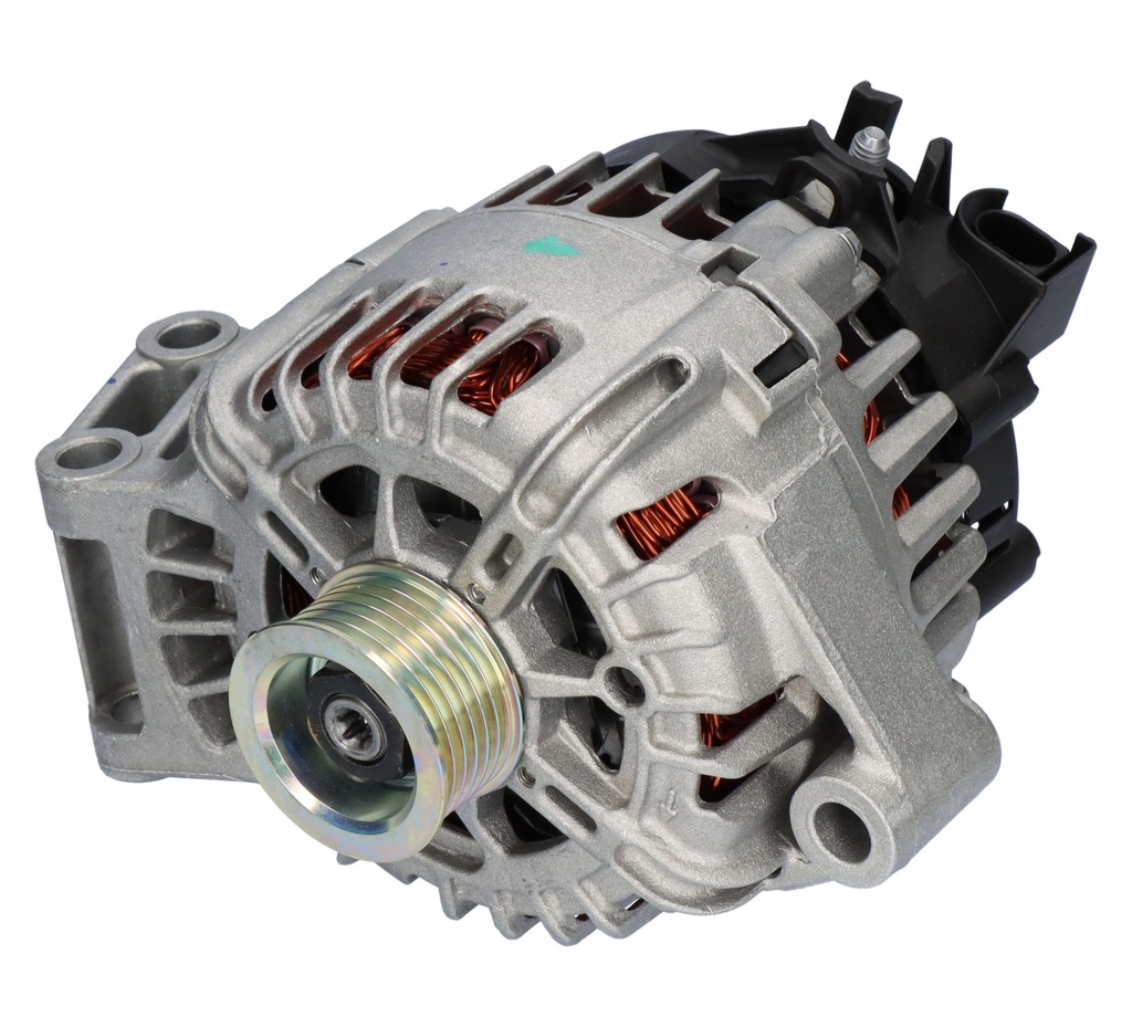 ALTERNADOR FORD FIESTA SE 1.6 /TITANIUM 1.6 /ECOSPORT 1.5 /FOCUS SE 1.6 /TITANIUM 12V  120A 1P SEÑAL LIN ID:25 6PK VALEO