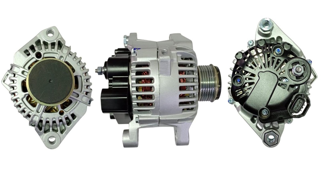 ALTERNADOR HYUNDAI TUCSON IX35 2.0 /HYUNDAI SONATA 2.0 /2.4 /SANTA FE 2.4 /KIA SPORTAGE REVOLUTION 2.0 /CERATO FORTE 2.0 12V 110A 3P SEÑAL C-L-FR 6PK VALEO