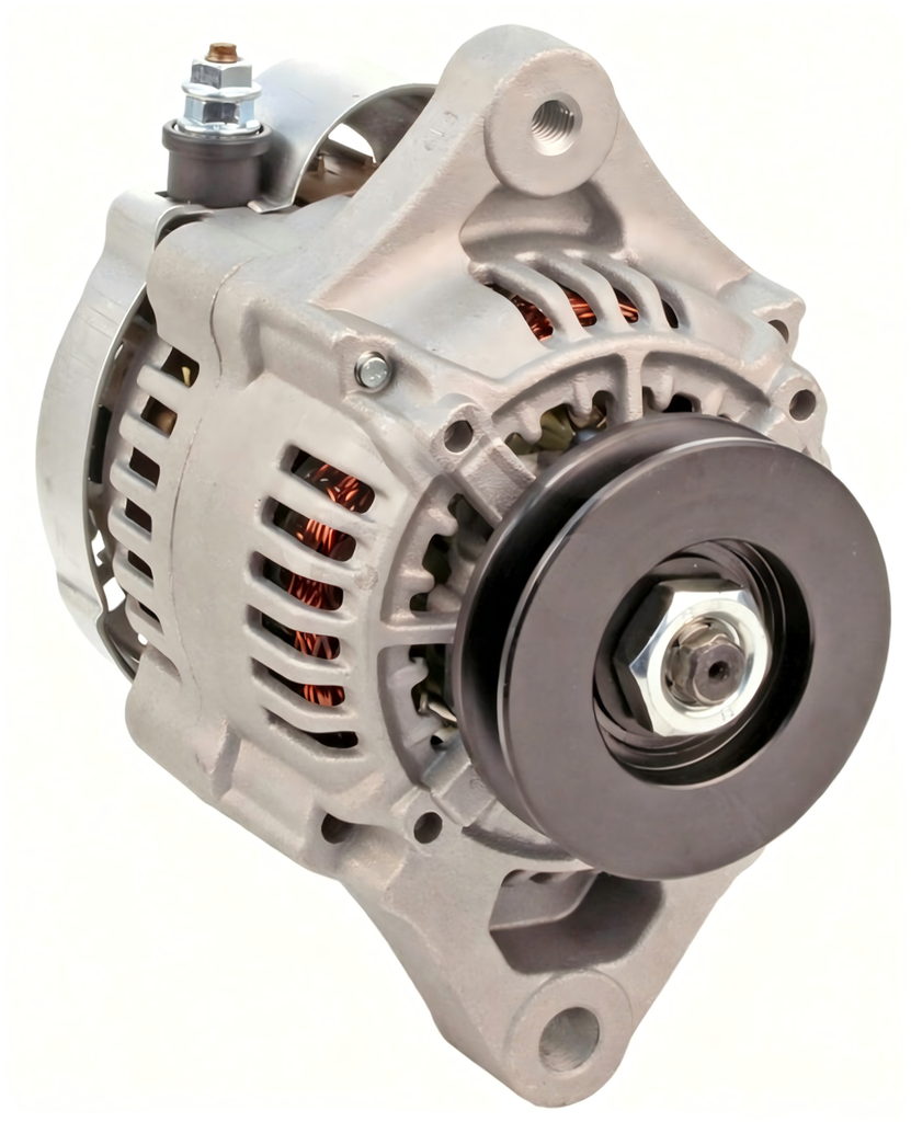 [26LS15126] ALTERNADOR MONTACARGAS TOYOTA SERIE 7 /8 /7FGU15 /7FGU18 /7FGU20 /7FGU25 12V 40A 3P SEÑAL S-IG-L 1V DENSO