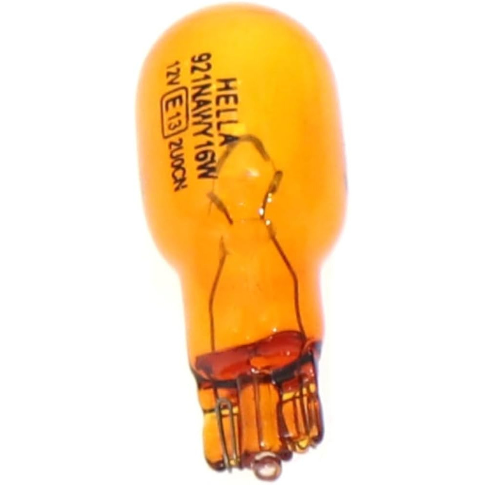 [98008246223] BOMBILLO INCANDESCENTE 921NA 12V 18W W2.1x9.5d T5 AMBAR NATURAL