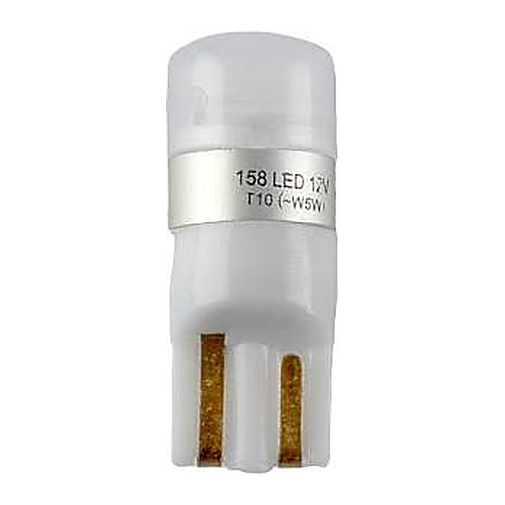 [98226971101] BOMBILLO LED RETROFIT MINIATURA 158W/T10 / W5W 12V 0.70W W2.1X9.5d 6000K LUZ BLANCA CAJA X 10