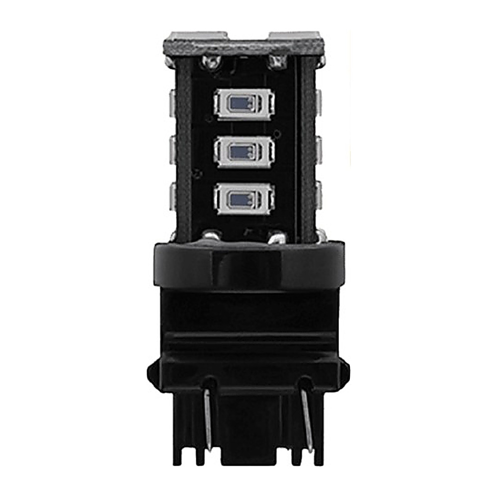 [98226971251] BOMBILLO LED RETROFIT MINIATURA 3157A / P27/7W 12V 2.0W / 0.4W W2.5x16q 2700K LUZ AMBAR CAJA X 10