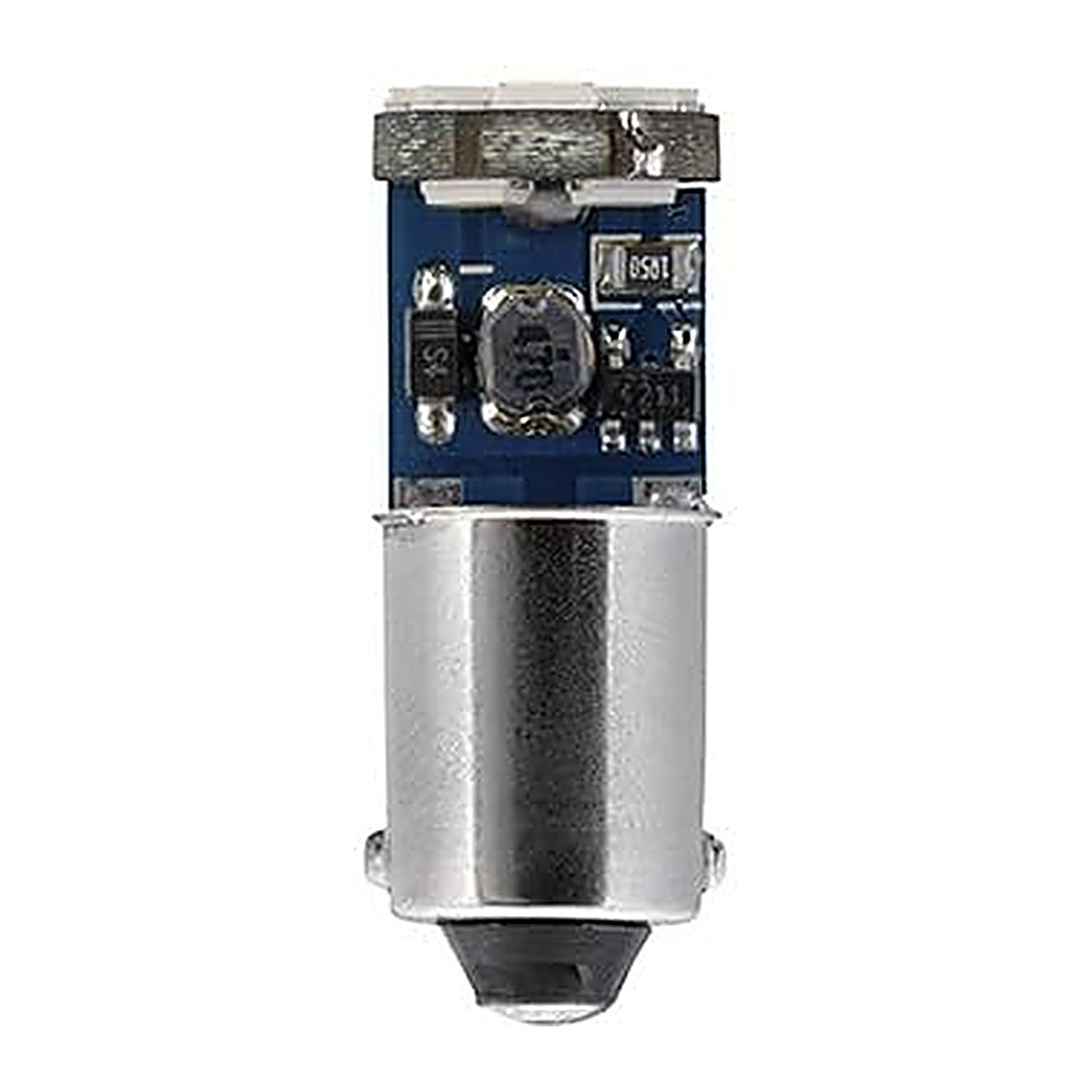[98226971241] BOMBILLO LED RETROFIT MINIATURA 3893W / T4W 12V 1.5W BA9s 6000K LUZ BLANCA CAJA X 10