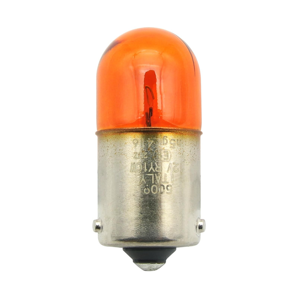 [98358177271] BOMBILLO MOTOCICLETAS 5009A 12V 10W BAU15s RY10W AMBAR