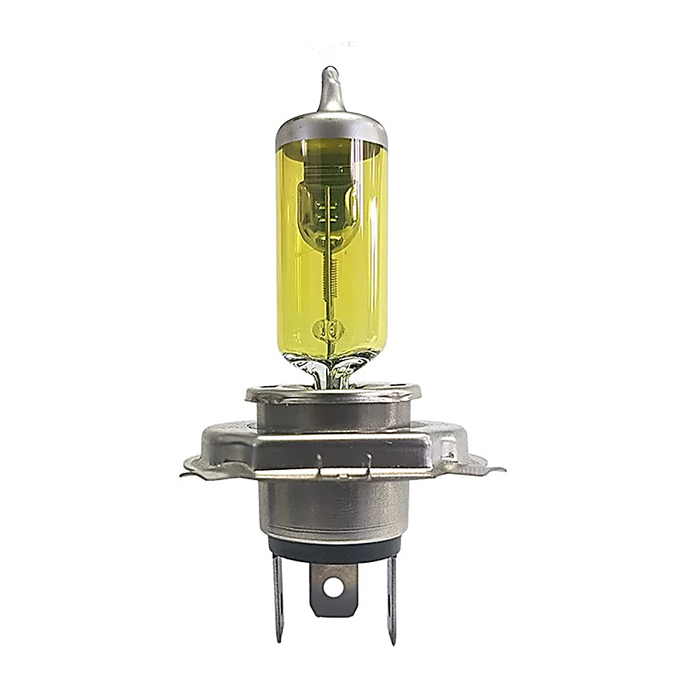 [98358177041] BOMBILLO MOTOCICLETAS H4 12V 35/35W P43t T4.625 LUZ AMARILLA