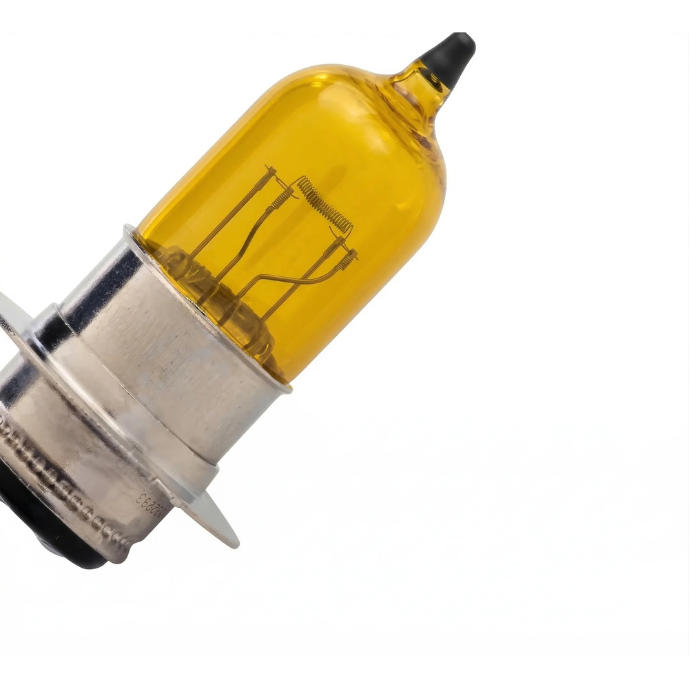 [98358177131] BOMBILLO MOTOCICLETAS M5 12V 35/35W BA20d F1 LUZ AMARILLA