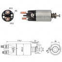AUTOMATICO KOBELCO VOLVO BUS 24V SIN OREJAS CON TORNILLO GRUESO TIPO MITSUBISHI