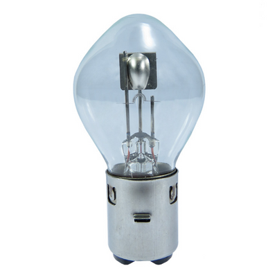 [28GL12728] BOMBILLO MINIATURA S2 BA20D 12V 35/35W FARO STD CAJA X UNIDAD 12728