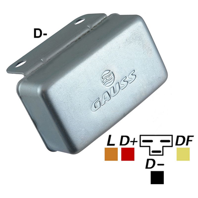 [07GA011] REGULADOR VW VOLKSWAGEN VALMET CASE Y TRACTORES 12 55 EXTERNO 3 TIPO BOSCH (GA1006-GA1374)