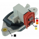 REGULADOR JOHN DEERE CASE 12 CON ESCOBILLAS TIPO BOSCH