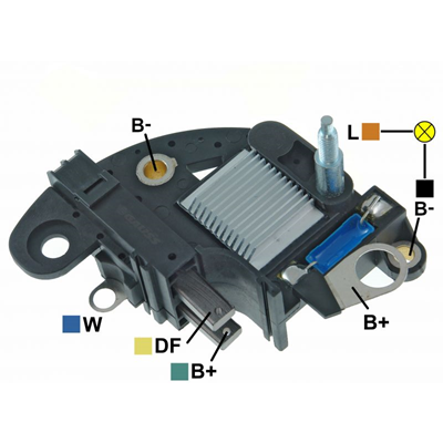 [07GA121] REGULADOR FIAT PALIO PUNTO TEMPRA 12 1 TORNILLO TIPO MAGNETI MARELLI (GA1301)