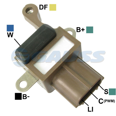 [07GA124] REGULADOR FORD FOCUS 12 3 TIPO DENSO