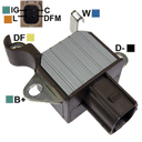 REGULADOR HONDA FIT 2.4 03-17 12 TIPO DENSO