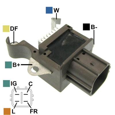 [07GA140] REGULADOR HONDA ACCORD NEW CIVIC 2012> 12 TIPO DENSO