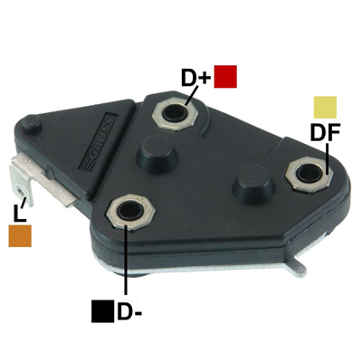 [07GA201] REGULADOR CHEVROLET MONZA CHEVETTE 12 65 1 TIPO DELCO