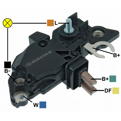 REGULADOR MB MERCEDES BENZ SPRINTER FORD CARGO 12 TORNILLO TIPO BOSCH (GA1423)
