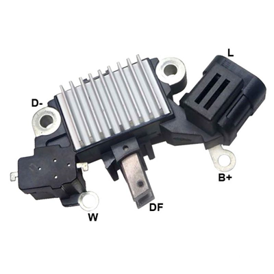 ﻿REGULADOR CHEVROLET NPR NQR 24V T: L TIPO HITACHI 1 PIN﻿