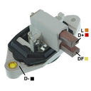 ﻿REGULADOR IVECO SCANIA 24 65 CON ESCOBILLAS TIPO BOSCH (GA1543-GA1989-GA1955-GA1977)﻿