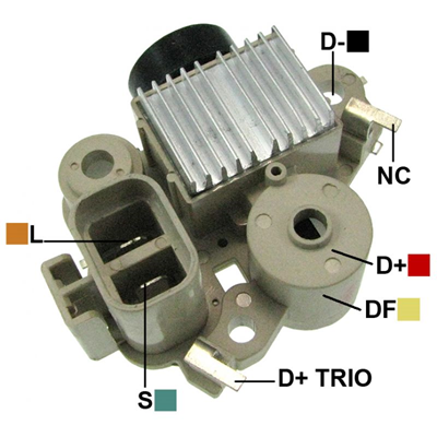 REGULADOR HYUNDAI ATOS ACCENT ELANTRA BOB CAT 12 2 L-S TIPO MANDO