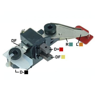 [07GA425] REGULADOR MITSUBISHI CANTER 12V 2 TERMINALES IG-L TIPO MITSUBISHI CONECTOR EN T