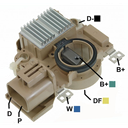 REGULADOR MAZDA 3 5 ALLEGRO MILENIO 12 2 P-D TIPO MITSUBISHI YR591