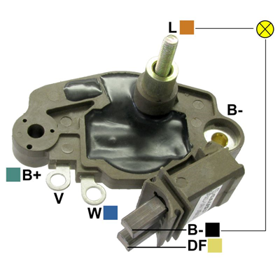 [07GA503] REGULADOR RENAULT LAGUNA SAFRANE 1996 12 TIPO MOTOROLA