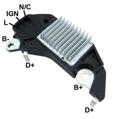 REGULADOR CHERY TIGGO 1.6 16V 12 3 CONEXIONES L-IG-N C TIPO CHERY (GA1605)