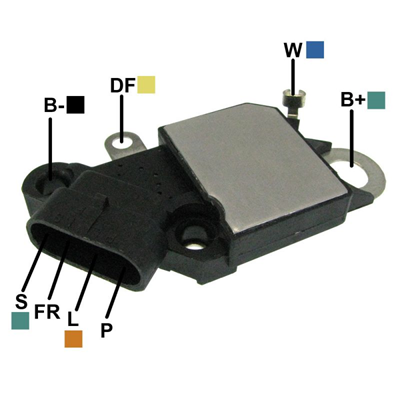 [07GA714] REGULADOR CATERPILLAR 24SI 24 CONECTOR 4 S-FR-L-P TIPO DELCO