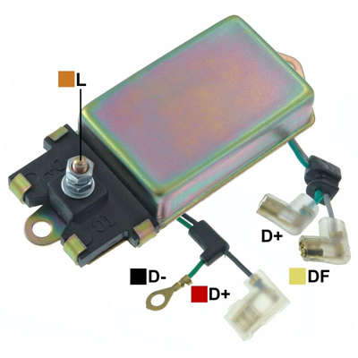 [07GA725] REGULADOR FORD FIESTA TRACTOR LUCAS 12 100 TORNILLO TIPO LUCAS