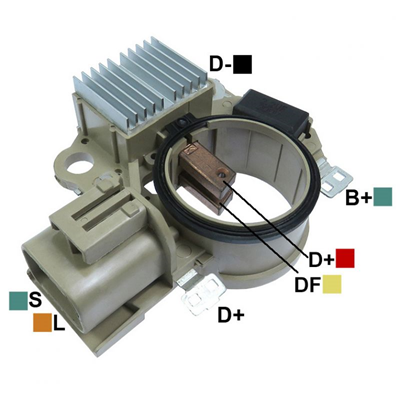 REGULADOR MITSUBISHI L200 L300 SPORT 2.5 2007 MITSUBISHI PAJERO 2.5 1990-99 12 2 L-S TIPO MITSUBISHI