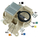 REGULADOR RENAULT 1.5 RENAULT CLIO KANGOO DCI DIESEL 12V 2 N C-L TIPO MITSUBISHI (GA1339)