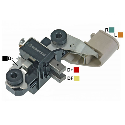 [07GA799] REGULADOR MAZDA TURBO CANTER FE5 FE6 24V 2 PINES L-R TIPO MITSUBISHI