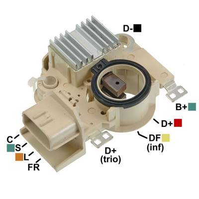 [07GA806] REGULADOR JAC J2 J3 ZOTYE NOMADA 12 4 C-S-L-FR TIPO MITSUBISHI (GA1388)