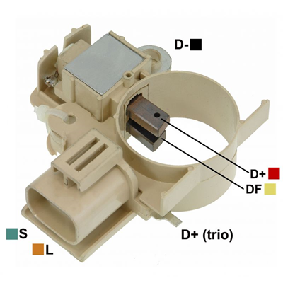 REGULADOR MITSUBISHI PAJERO 2.5 DIESEL 12 2 L-S TIPO MITSUBISHI