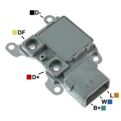 [07GA810] REGULADOR FORD 150 FORD 350 EXPLORER 12 SIN ESCOBILLAS 3 B+-W-L TIPO MOTORCRAFT F794 (GA1201)