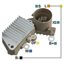 REGULADOR TOYOTA COROLLA TERCEL DAIHATSU CHARADE 12 CONECTOR REDONDO 3 S-IG-L TIPO NIPPONDENSO