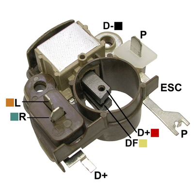 [07GA825] REGULADOR MAZDA 323 B2000 12 SALIDA RPM TIPO MITSUBISHI