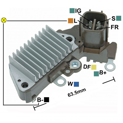 [07GA866] REGULADOR HONDA ACURA 12 4 IG-S-L-FR TIPO NIPPONDENSO