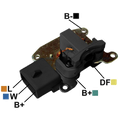 REGULADOR FORD 150 FORD 350 EXPLORER 12 CON PORTAESCOBILLAS 3 L-W-B+ TIPO MOTORCRAFT (GA1201)