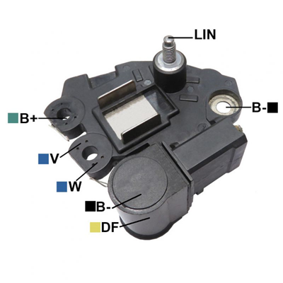 REGULADOR INTELIGENTE FORD FOCUS 2.0NEW FIESTA 12 CON TERMINAL (LIN) TIPO VALEO (GA1831)