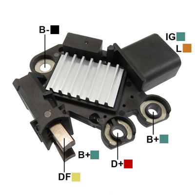 REGULADOR HYUNDAI I10 KIA PICANTO ION 12 2 IG-L TIPO VALEO (GA1892)