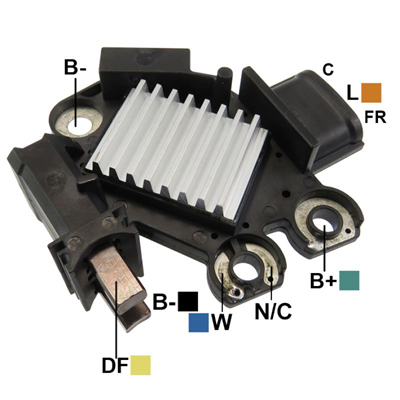 [07GA912] REGULADOR HYUNDAI I10 1.0 2013 KIA PICANTO 1.250 2011 KIA RIO SPICE KIA REVOLUTION 12 3 C-L-FR TIPO VALEO (GA1812)