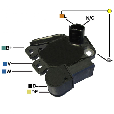 [07GA984] REGULADOR RENAULT SANDERO CLIO MEGANE KANGOO 12 2 L-DFM TIPO VALEO (GA1807)