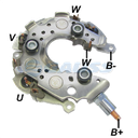 RECTIFICADOR TOYOTA VIGO 120AMP 6X50A AVALANCHE 113MM(GA141) TIPO DENSO